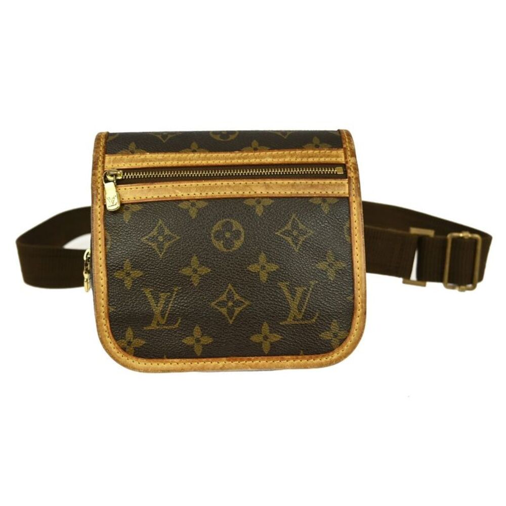 Louis Vuitton Bosphore Waist Monogram Canvas Brown Canvas Handbag
